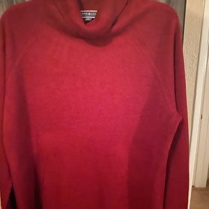 Karen Scott Merlot Turtle Neck Sweater